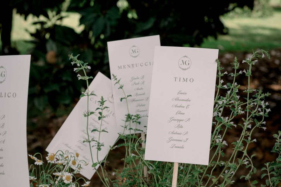 White&Green Wedding