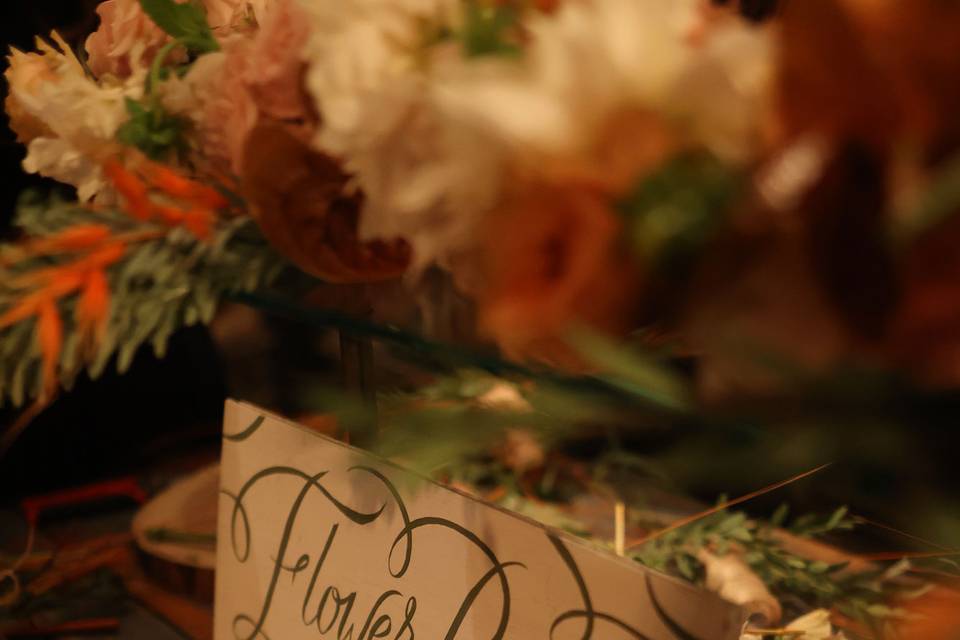 Wedding in the woods
