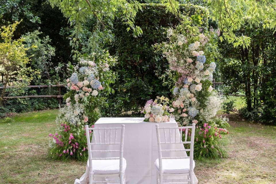 Monica's romantic wedding