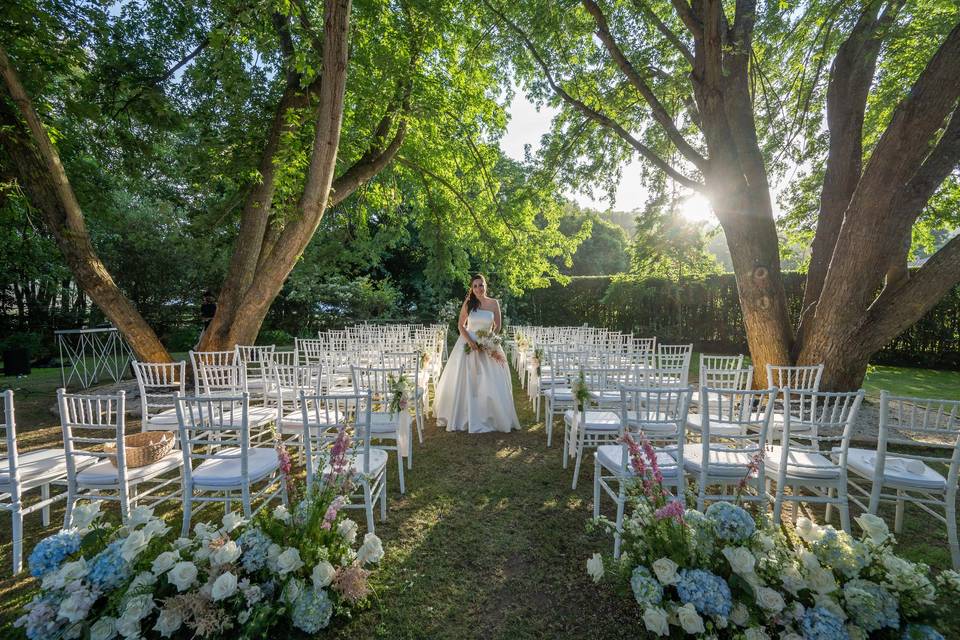 Monica's romantic wedding