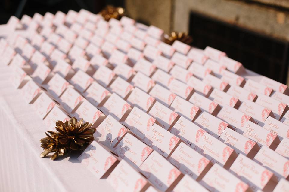 Escort cards