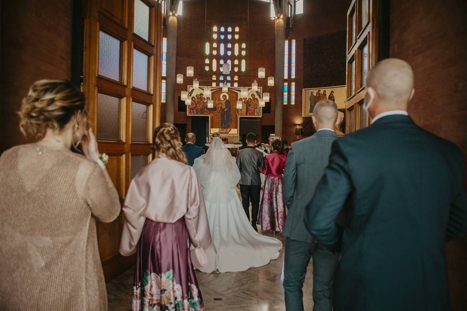 Sposi in chiesa