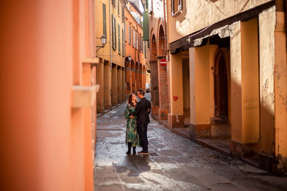 Lovers in Bologna