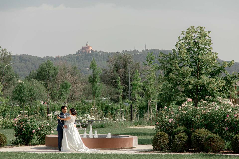 Vista dal ristorante