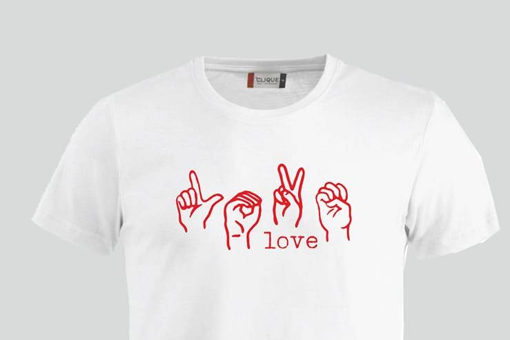 T-shirt love