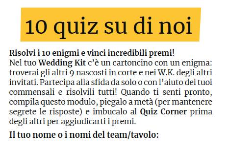 Risposte Quiz