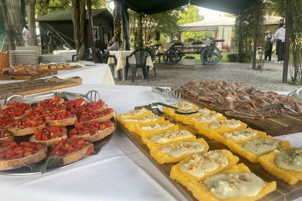 Buffet di benvenuto