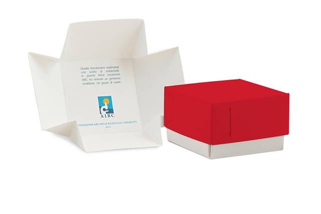 Bomboniera Scatoletta Rossa