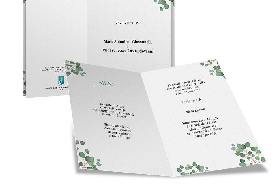 Menu linea Natura