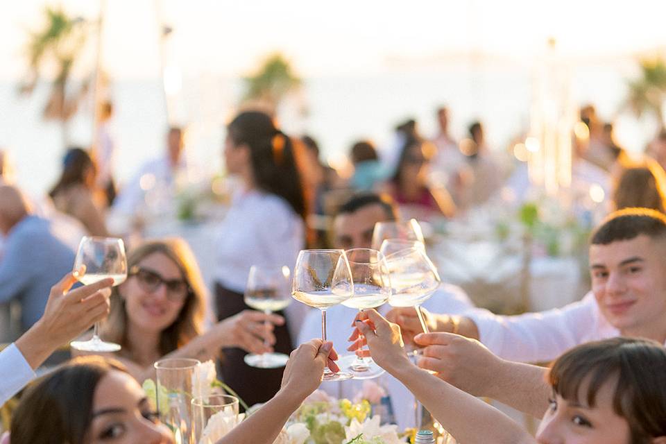 Festeggiamenti e brindisi