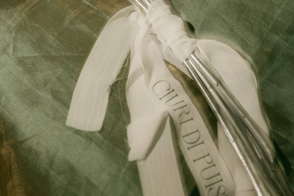 Bridal bouquet details