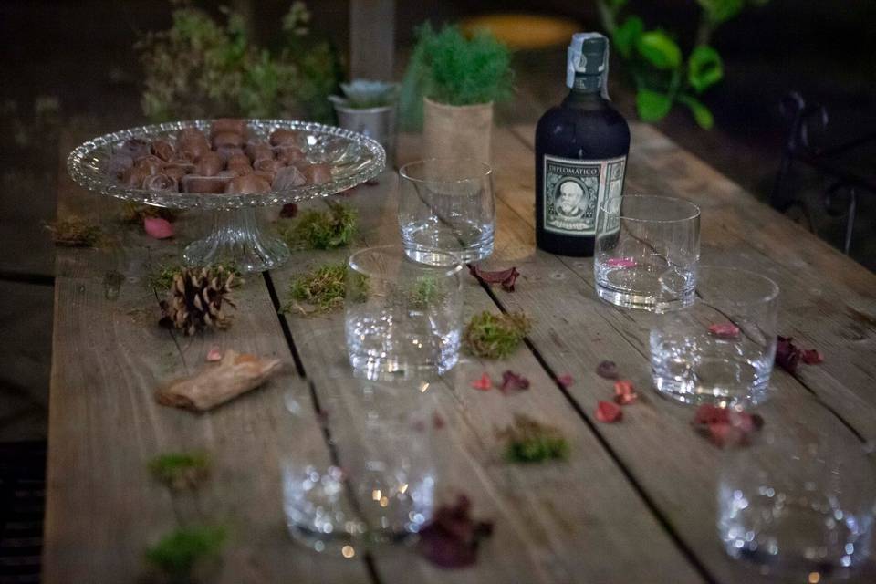 Rum & Chocolate  Table