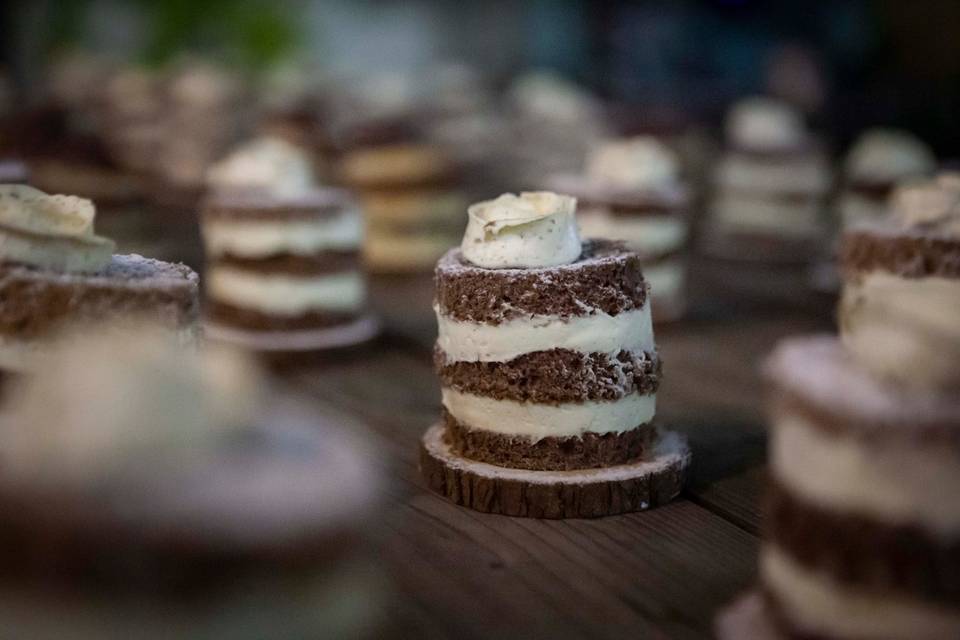 Dettagli mini wedding cake