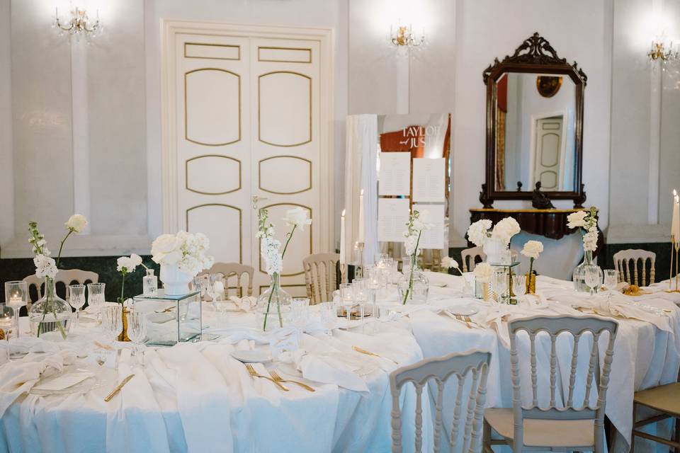Wedding allestimento sala