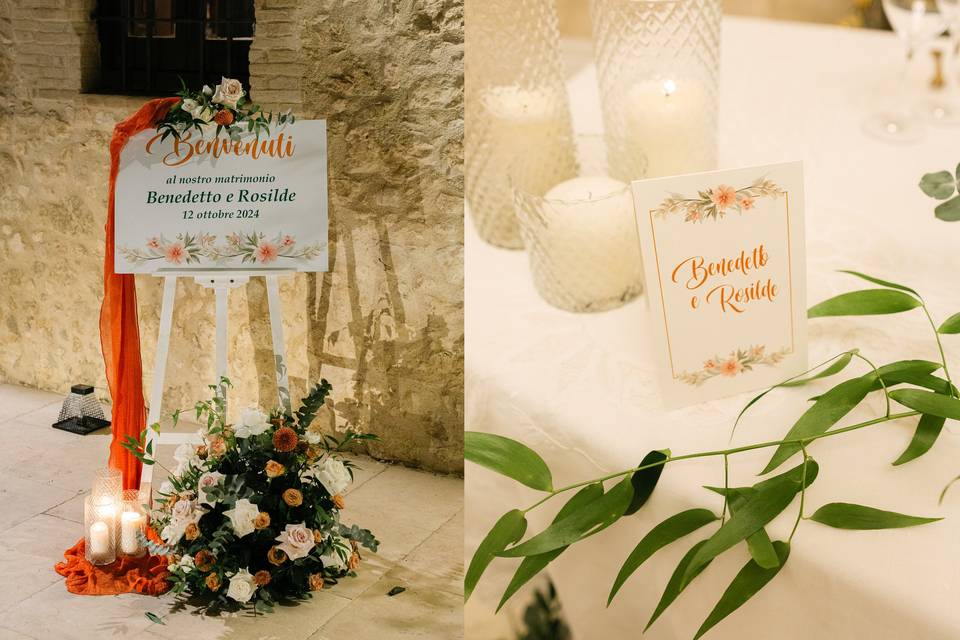 Wedding suite ricevimento
