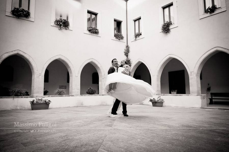 Foto matrimonio in bianco e nero