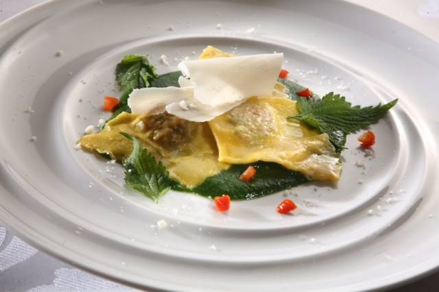 Agnolotti alle ortiche