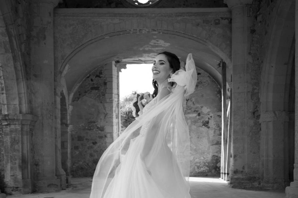 Ritratto in bianco e nero