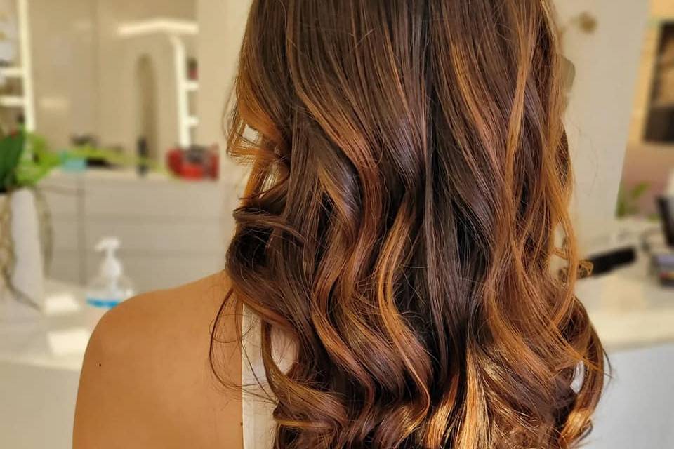 Caramel balayage