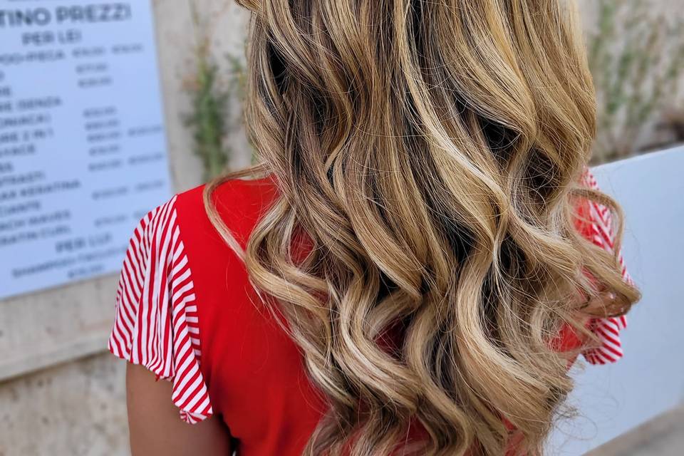 Blondie balayage