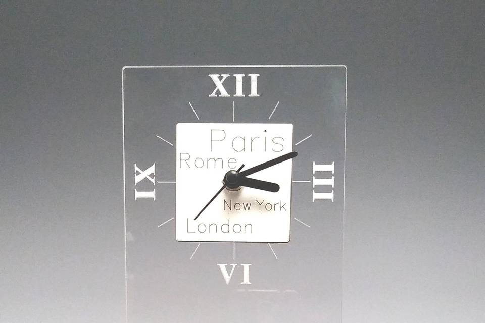 Orologio caravaggio led h23 cm