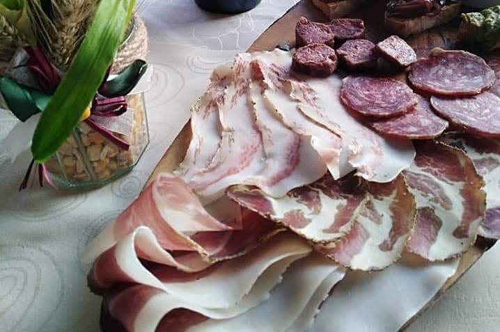 Tagliere salumi Cinta Senese