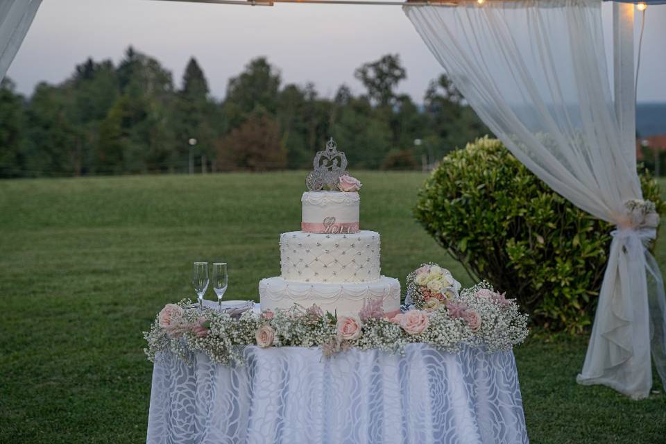 Allestimento wedding cake