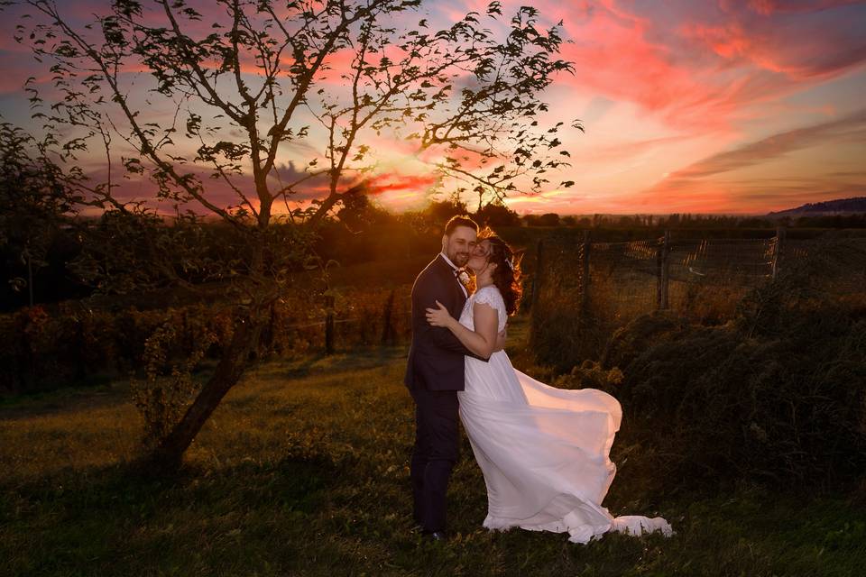 Vento al tramonto