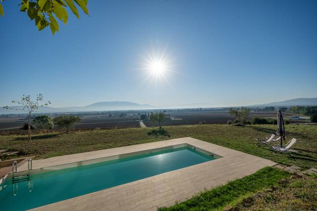 Piscina con vista