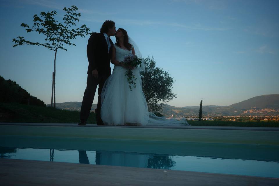 Piscina con vista