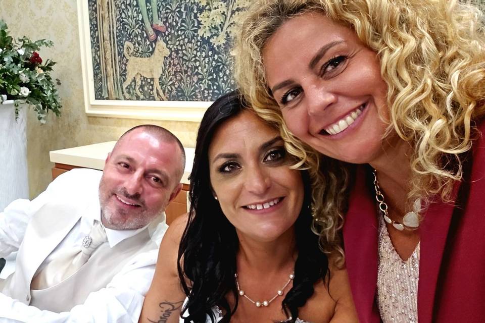 Emiliano e Pamela e la wedding