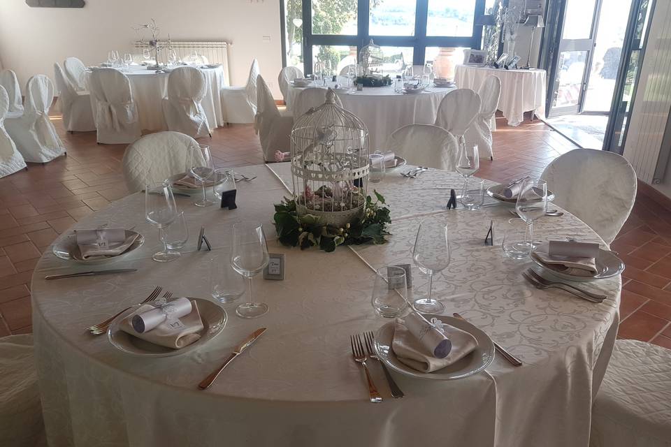 Sala in bianco