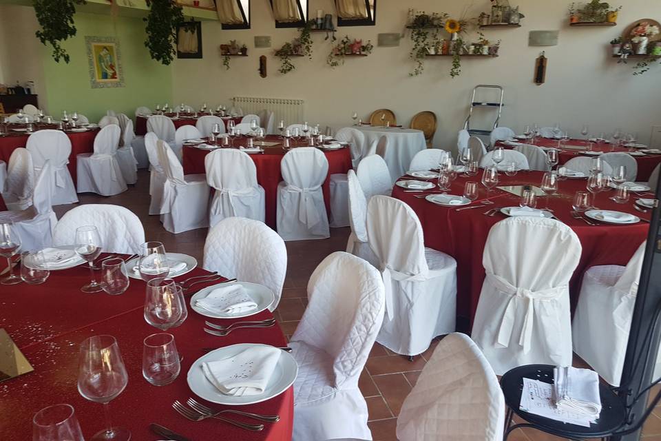 Sala in bianco