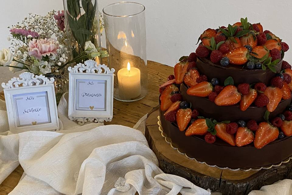 Sacher Wedding Cake