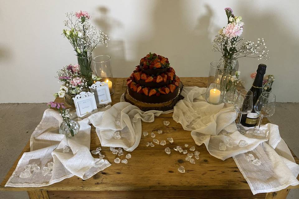 Sacher Wedding Cake