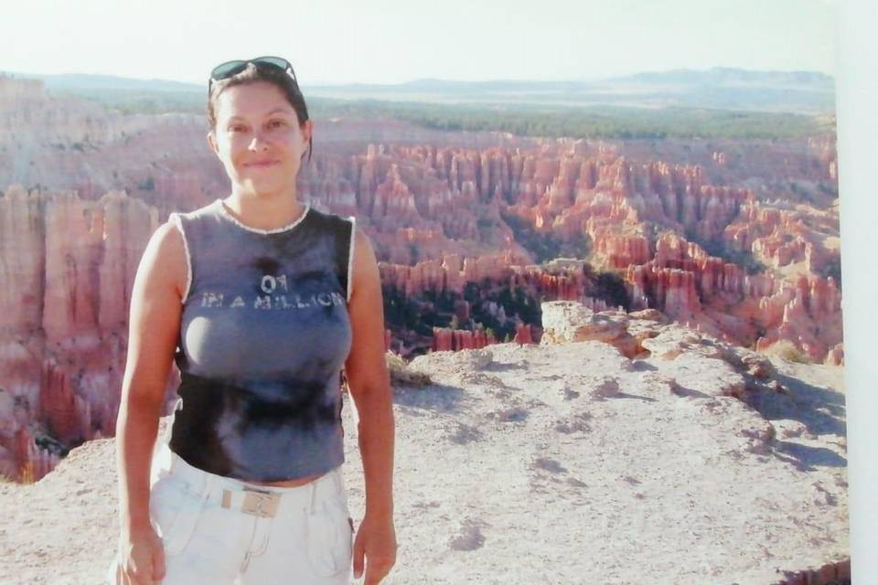 Giorgia sul Bryce Canyon