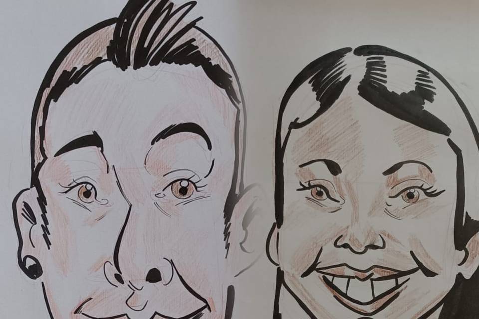 Caricature invitati