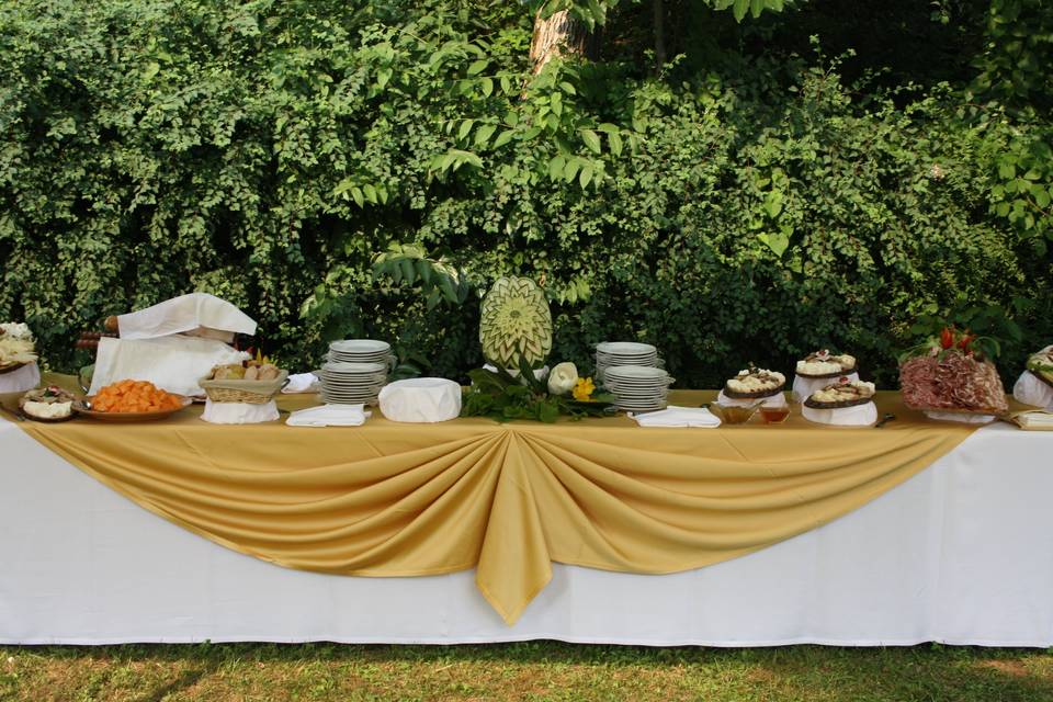 Buffet giardino