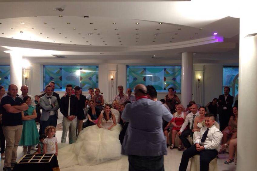 Magic show per matrimonio