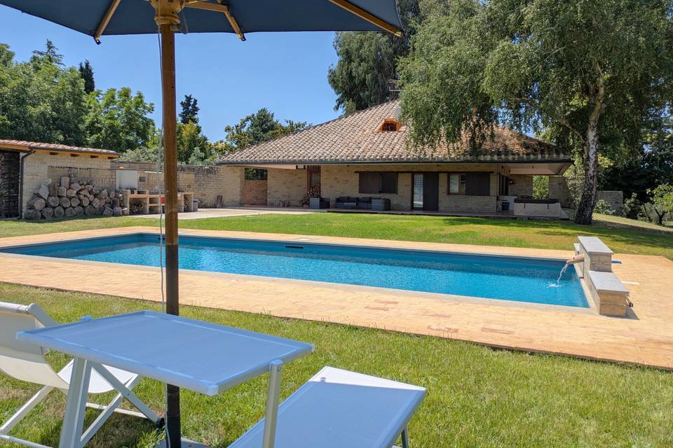 Villa e piscina