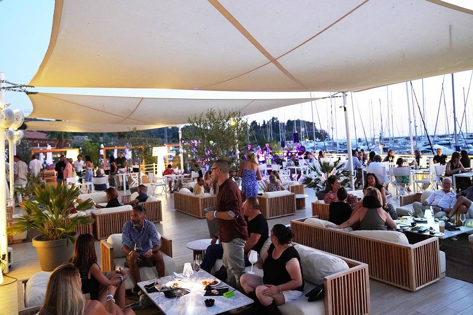 Veduta aerea Yacht Club