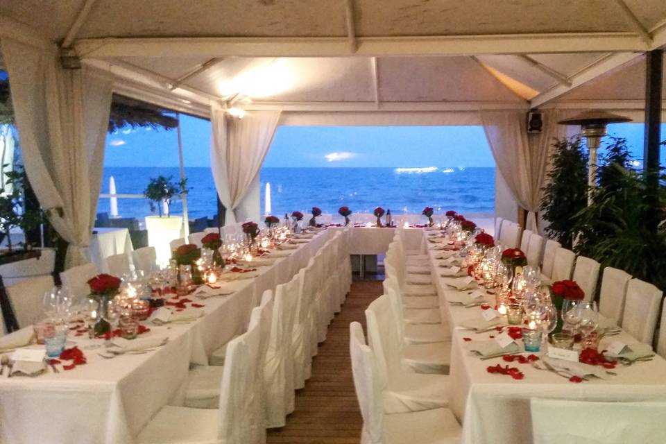 Matrimonio in riva la mare