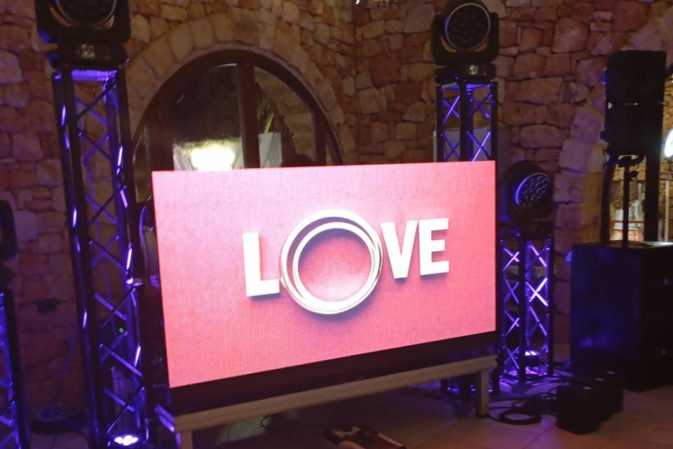 Postazione led Wall
