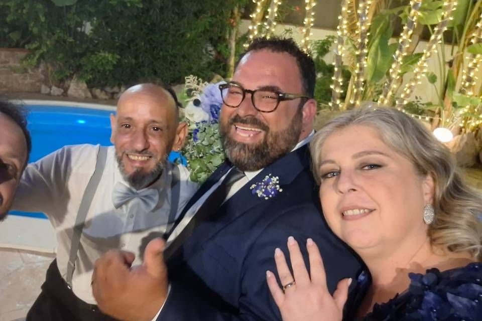 Selfie i miei sposi