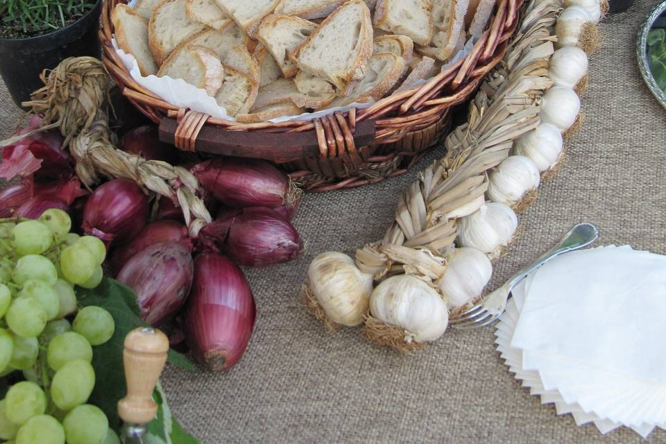 Cesto di pane assortito