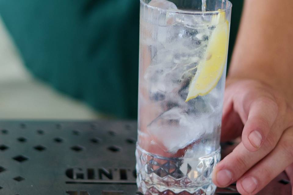 Gin tonic tumbler alto