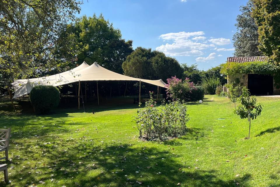 Tensostruttura e zona catering