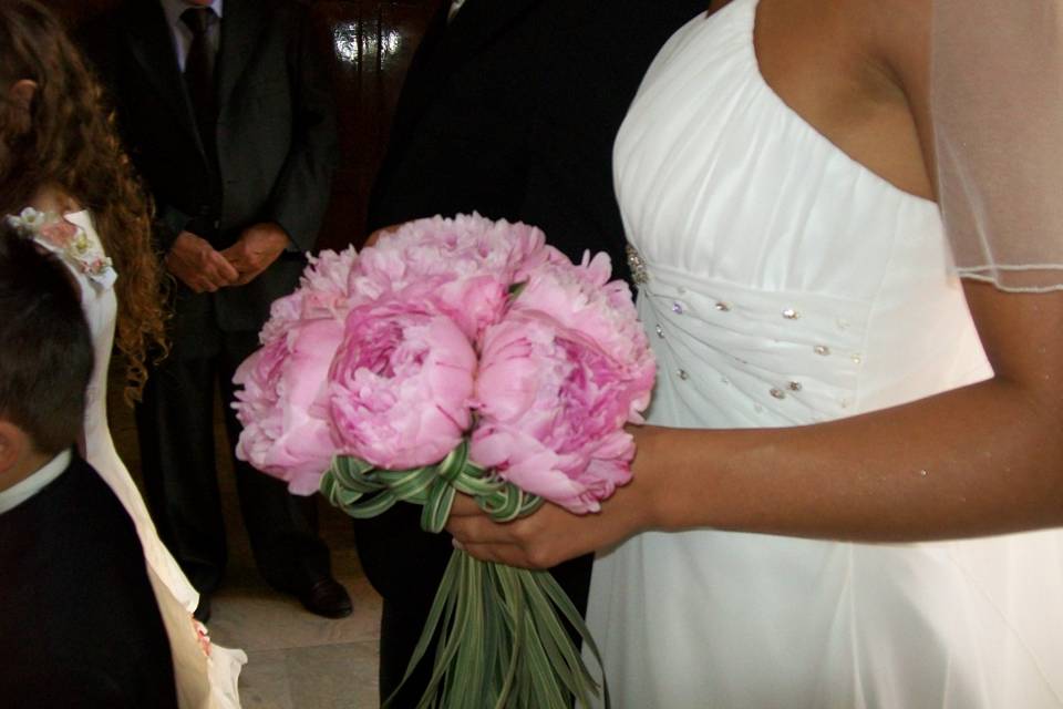 Bouquet peonie