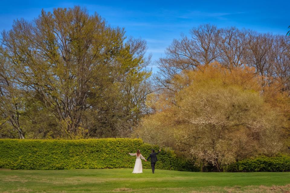 Landscape wedding