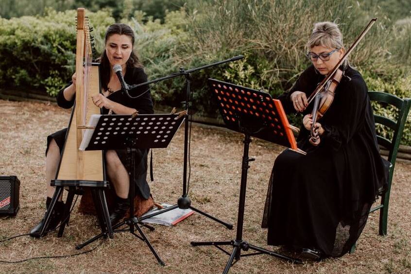 Duo Lakmé - Arpa e violino